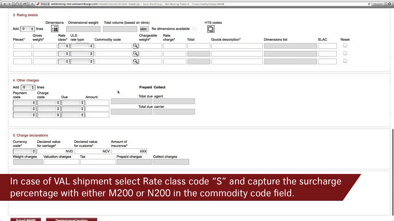eBooking Tutorial How to capture AWB or HAWB YouTube