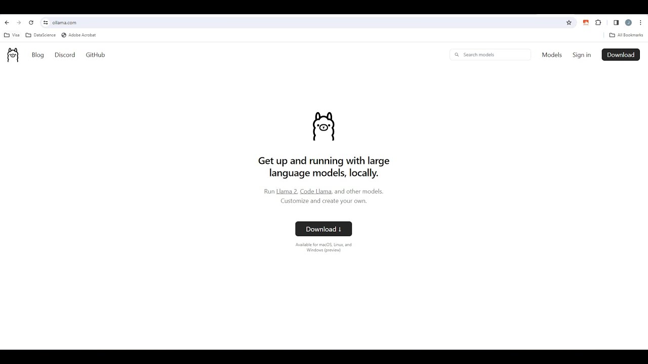 Easiest Way To Run LLMs Locally Using Ollama - YouTube