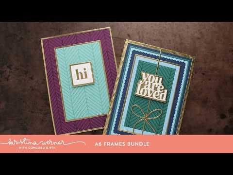A6 Frames Bundle by Kristina Werner