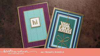 A6 Frames Bundle by Kristina Werner