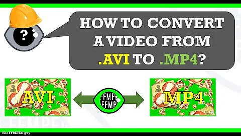 How to convert a video from AVI to MP4 | Video format conversion #ffmpeg #TheFFMPEGGuy