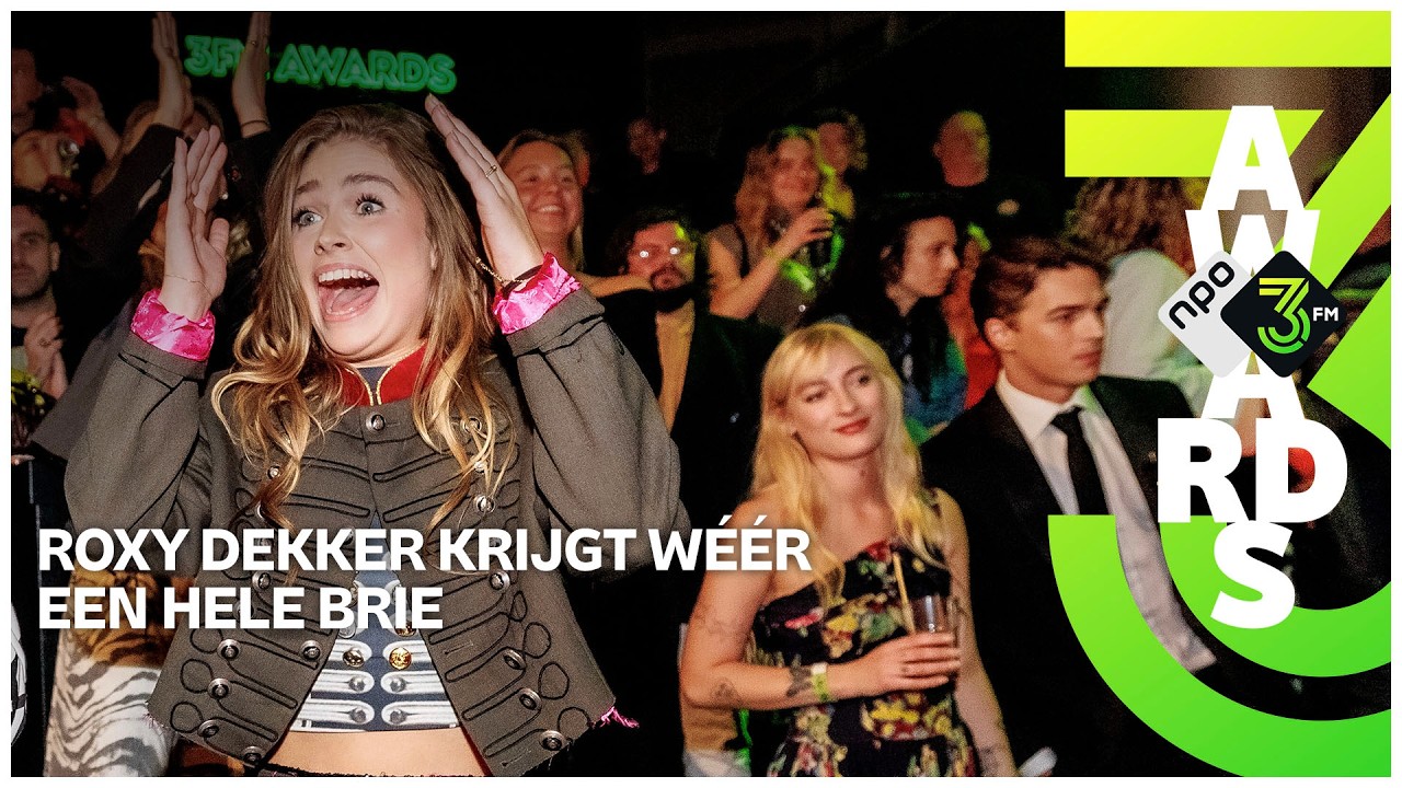 Jamie verrast Roxy Dekker, Kensington en andere genomineerden met snacks! | 3FM Awards