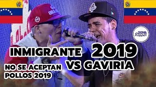 》GAVIRIA VS INMIGRANTE - NO SE ACEPTAN POLLOS 2019 - BATALLA DE LOS GALLOS VENEZUELA 2019