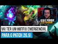 Nerfs EMERGENCIAIS em runas - Atualização intermediária 26.09b