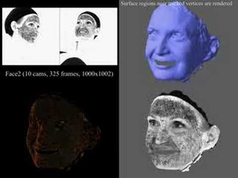 Dense 3D Motion Capture from Synchronized Video Streams