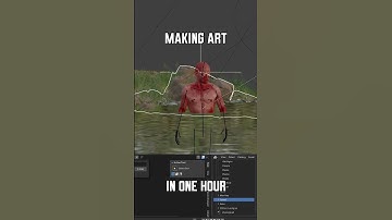 1 Hour Art Challenge #blender3d #art #vfx