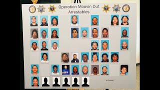 Large-scale multi-agency operation combats criminal street gangs in Kings, Tulare Counties