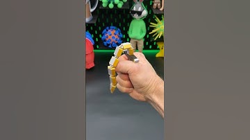 3D Printed  Flexi Sword  #3dprinting  #timelapse  #bambulab