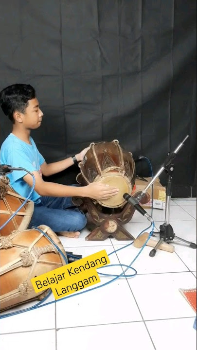 belajar kendang Langgam #jinggabanyu #kendangcilik #masihbelajar