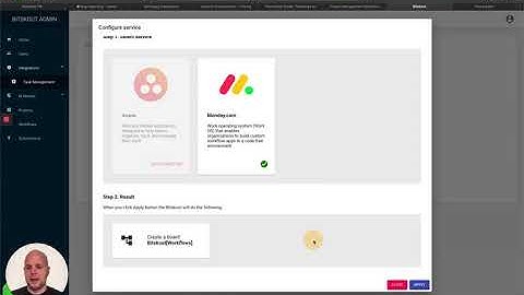 Connecting Monday.com Account to Bitskout