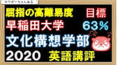 解答 構想 早稲田 速報 文化 2020早稲田大学2/12【文化構想】解答速報！各社の発表時期まとめと活用法！