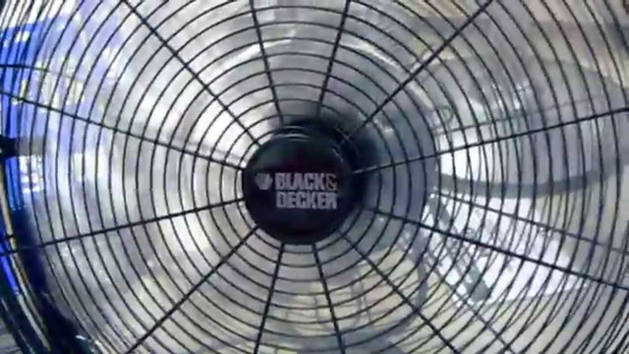 Black & decker floor fan YouTube