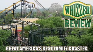 Whizzer Review, Six Flags Great America Schwarzkopf Speed Racer | SFGA's Best Family Coaster