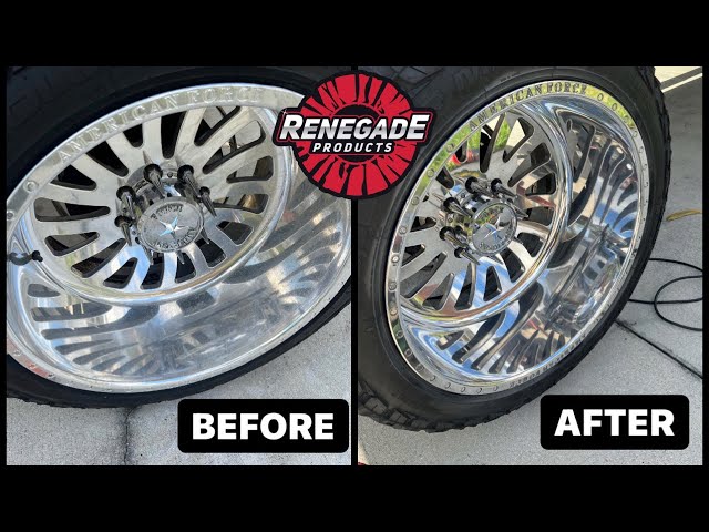 How to polish Forged / Billet Wheels on on lifted trucks - Renegade  Products USA