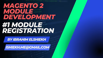 Magento 2  - Module Development #1 module registration