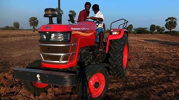 Mahindra yuvo 475 di plowing Test use spring cultivator | tractor plow video | Tractor Booster