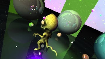 GPGPU Realtime Raytracer+Raymarcher using CUDA and DirectX 11 - Feature Showcase