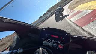 Aprilia RSV4 Laguna Seca hit my PR Oct 16 2023