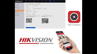 بطريقة بسيطة ربط  كاميرات هيك فيجن بالموبايل  hikvison  hvr 4.0  by hik-connect