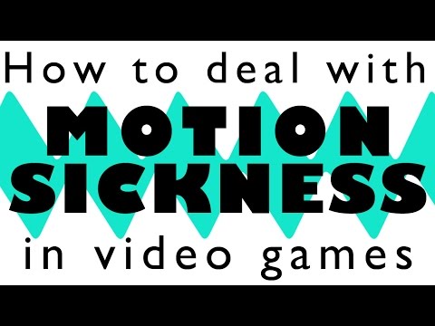 How to avoid motion sickness while gaming