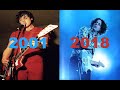 evolution of jack white playing fell in love with a girl live (2001-2018)