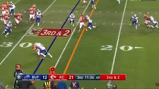 Jordan Poyer HUGE Hit On Clyde Edwards-Helaire | Bills vs Chiefs