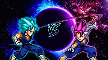 Fusion Vegito (Goku & Vegeta) OP (New) VS Vegito Ultra Ego Instinct OP in Jump Force Mugen