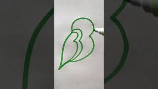 Magic! 3 Birds Transform in 3 Seconds - Simple Sketch, Math Fun