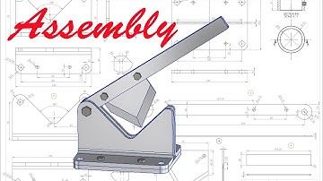 Học inventor cơ bản: Vẽ dao cắt ống bằng inventor - Assembly