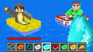 Minecraft, But I Added Custom Boats...
