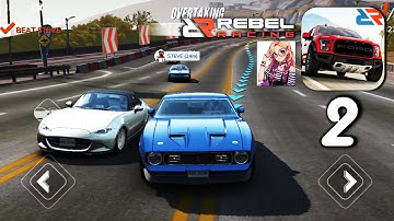 Rebel Racing - I GAVE HIM SMOKE...TOO SLOW FOR ME Walkthrough Part.2 (Android, iOS)