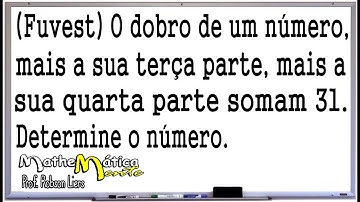 PROBLEMA DE MATEMÁTICA COM FRAÇÃO #6 - Prof. Robson Liers - Mathematicamente