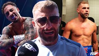"BILLY JOE SAUNDERS IS TRAINING AND IN GOOD SHAPE" - LEWIS EDMONDSON GIVES BIG UPDATE, BEN WHITTAKER