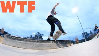 Noseslide nollie heelflip out! - tyler ...