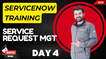 ServiceNow (beheer + ontwikkeling) training batch 2 | Servicecatalogusartikelen | Dag 4