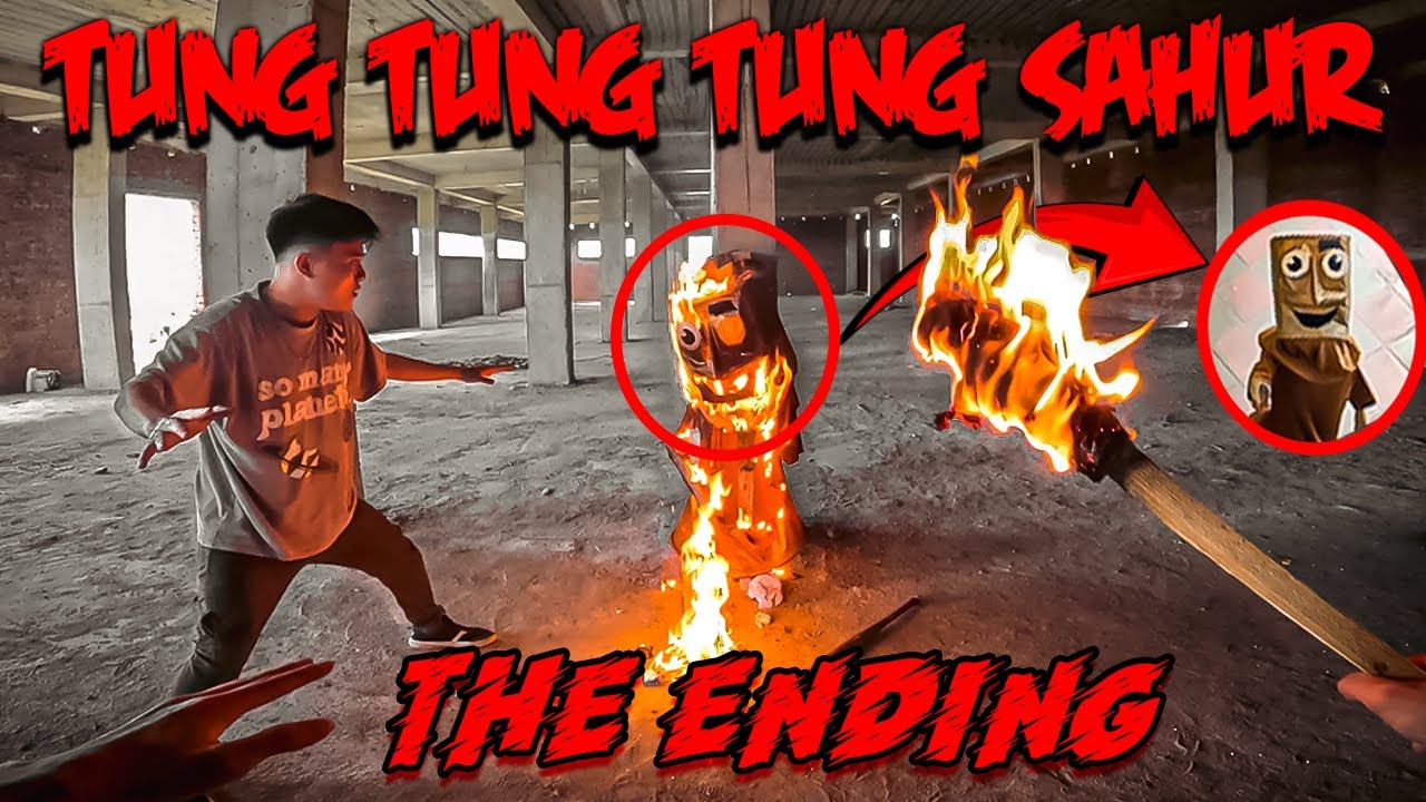 TUNG TUNG TUNG SAHUR in REAL LIFE ESCAPING 16.0 l Horror Parkour POV Chase