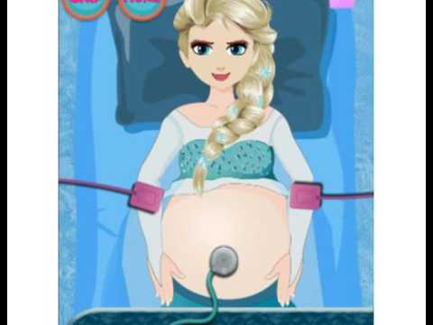 Elsa, elsa pregnancy?, Truamatizing, Games, Gamesgogirls, Disney games. 