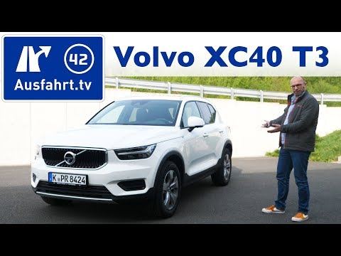 2019 Volvo XC40 T3 Momentum - Kaufberatung, Test deutsch, Review, Fahrbericht Ausfahrt.tv