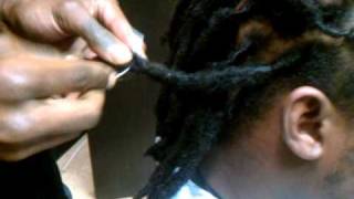 Combining and marrying your dreadlocks