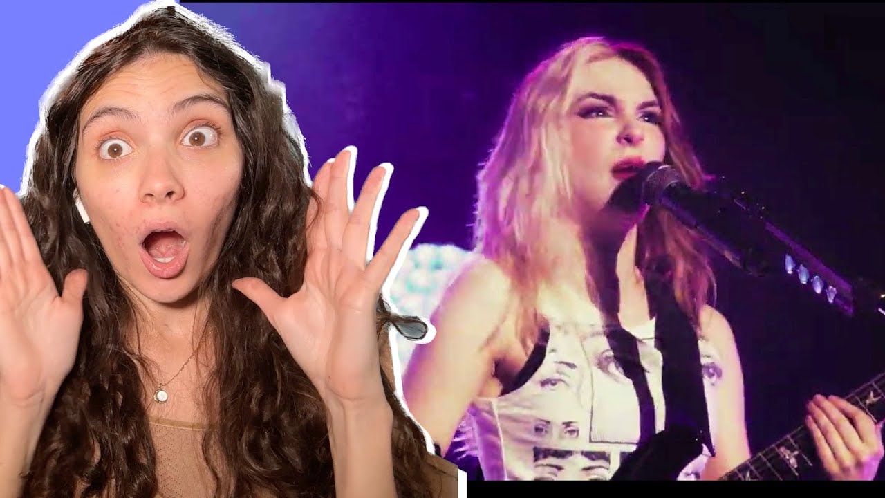 Первая реакция певицы на The Warning — Hell You Call A Dream в прямом эфире из Pepsi Center CDMX