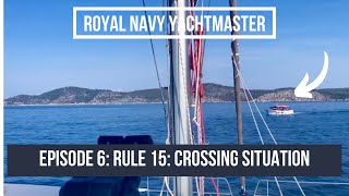 Rule 15: Crossing Situation |  Will This Water Taxi Pass Clear? | Rules of the Road by Royal Navy Yachtmaster 448 views 2 years ago 1 minute, 18 seconds