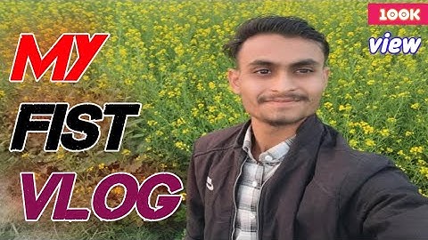 My First Vlog 😍 | New Journey Begins | First Time Vlogging 