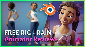 RAIN v2 | BLENDER | Animation Rig Review (FREE)