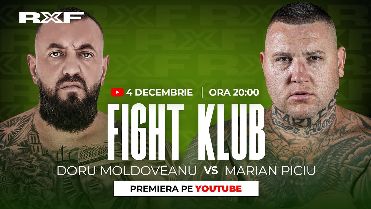 DORU vs PICIU: Ultimele declarații înainte de marea confruntare! Ce dezvăluiri au făcut? |FIGHT KLUB
