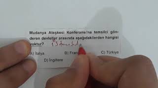 Kpss İçin Bayram Şekeri - İnkılap Tarihinden 5 Soru - Ali Hoca