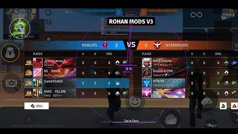 ROHAN MODS OFC FREE FIRE AWM HEADSHOT MOD MENU PANEL INJECTOR #Hack   #update injector 