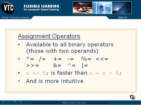 C Programming Tutorial 2-11: Assignment Operators & Expressions - YouTube