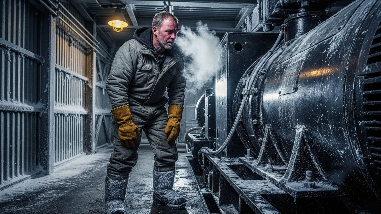 The Only Mechanic Working at -60°C