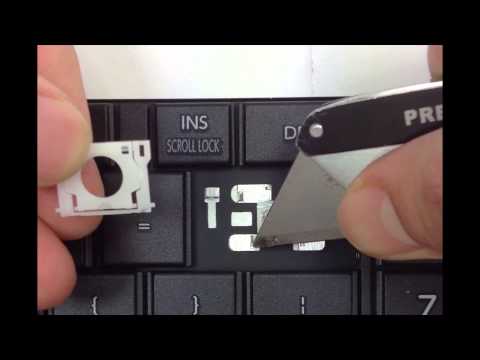 Replace Keyboard Key Toshiba Satellite C850/L850/ C55 / C50-A | Fix Laptop Installation Repairr