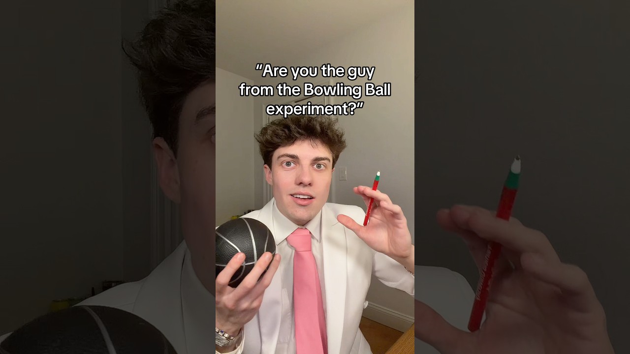 The 2019 Bowling Ball Experiment…